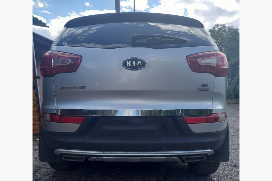 Kia Sportage 2010-2015 гг. Накладка на багажник нержавейка Carmos - Турецкая Нержавеющая Сталь Фото 4