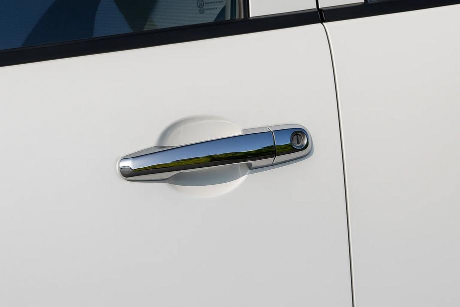 Mitsubishi Pajero Sport 2008-2015 гг. Хромированные Накладки на Ручки (4 шт., Нержавейка) Image