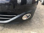Nissan Qashqai 2010-2014 гг. Накладки на нижнюю решетку (2 шт., нержавейка) фото 5