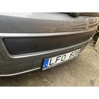 Зимняя накладка на нижнюю решетку Volkswagen T5 2010-2015 гг. фото 3