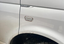Volkswagen T5 Multivan 2003–2010 гг. Хромированные накладки на поворотники (2 шт., нерж. сталь) фото 3