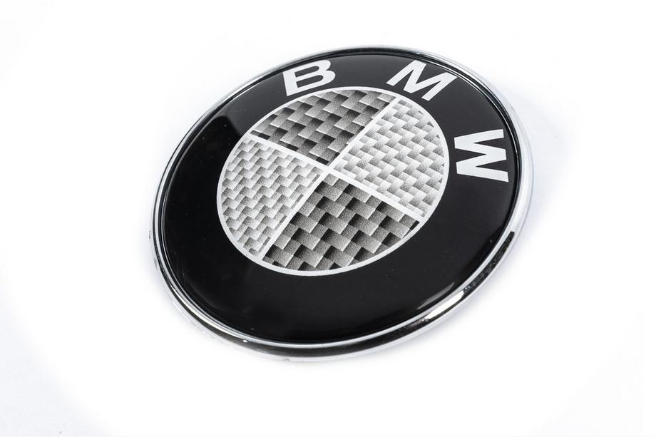 BMW 5 серия E34 1988-1995 гг. Эмблема карбон, Турция (82мм) Image