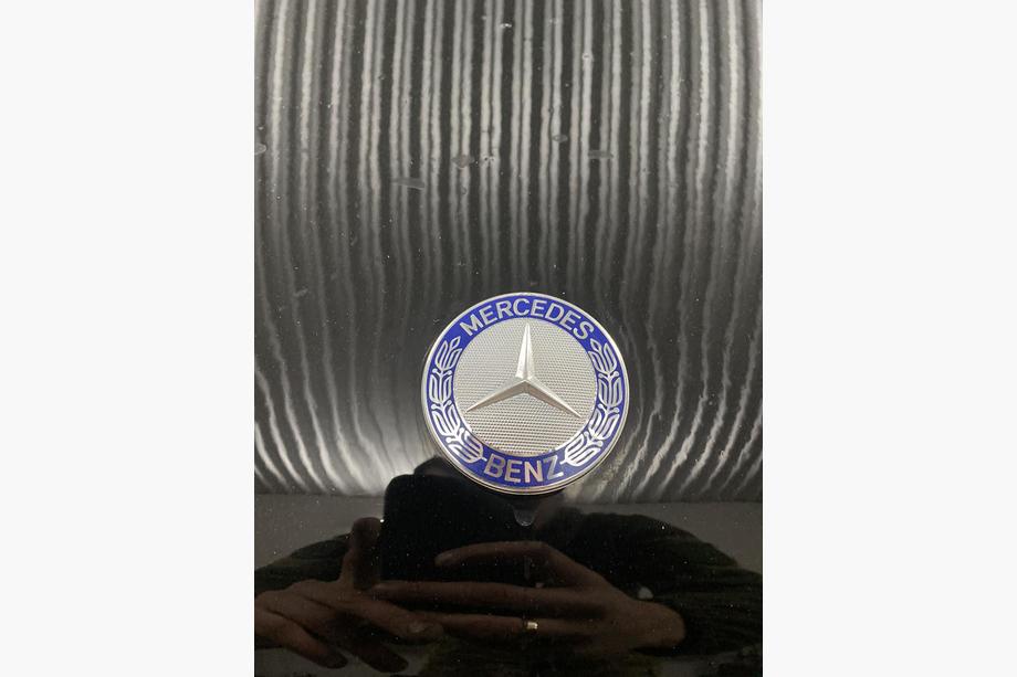 Mercedes Vito W638 1996-2003 гг. Эмблема Mercedes на капот самоклеящаяся Самоклеящийся Image