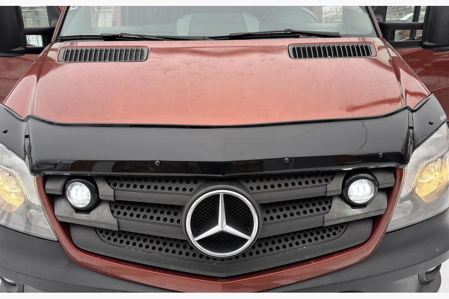Mercedes Sprinter W906 2006–2018 гг. Дефлектор капота 2013+ (V1, EuroCap) Фото 5