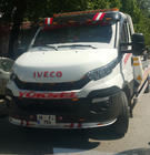 Iveco Daily 2014- гг. Козырек на лобовое стекло V1 (черный глянец, 5мм) фото 4