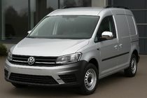 Volkswagen Caddy 2015-2020 гг. Накладки на Зеркала Вариант 2 (2 шт., пластик) фото 1