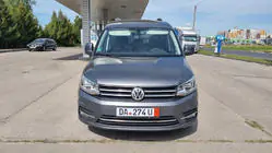 Volkswagen Caddy 2015-2020 гг. Накладки на бампер из нержавеющей стали (3 шт) фото 6