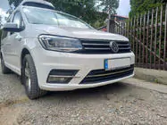 Volkswagen Caddy 2015-2020 гг. Накладки на бампер из нержавеющей стали (3 шт) фото 4