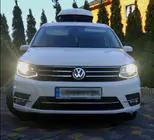 Volkswagen Caddy 2015-2020 гг. Накладки на бампер из нержавеющей стали (3 шт) фото 3