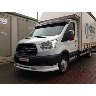 Накладка на передний бампер Ince (2014-2019, грунт под покраску) Ford Transit 2014- гг. фото 3