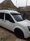 Ford Connect 2010-2013 гг. Козырек на лобовое стекло (черный глянец, 5мм) фото 8