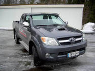 Toyota Hilux 2006-2015 гг. Козырек лобового стекла (на кронштейнах) фото 2