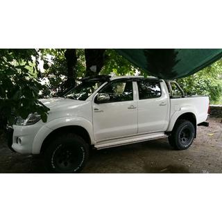 Козырек лобового стекла (на кронштейнах) Toyota Hilux 2006-2015 гг. фото 3