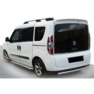 Задняя дуга AK002 (нерж. сталь) Fiat Doblo II 2010-2022 гг. фото 1