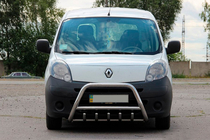 Renault Kangoo 2008–2020 гг. Защита переднего бампера WT003/004 (нержавейка) без надписи, 51 мм фото 6
