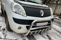 Renault Kangoo 2008–2020 гг. Защита переднего бампера WT003/004 (нержавейка) без надписи, 51 мм фото 3