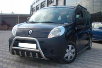 Renault Kangoo 2008–2020 гг. Защита переднего бампера WT003/004 (нержавейка) без надписи, 51 мм фото 9