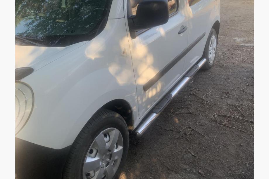 Renault Kangoo 2008–2020 гг. Боковые трубы BB002 (2 шт., нержавейка) 51 мм, длинная база Фото 8