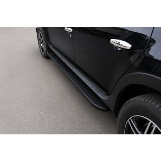 Боковые Подножки Tayga Black (2 шт., Алюминий) фото 1