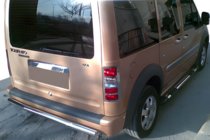 Ford Connect 2006–2009 гг. Задняя дуга AK002 (нерж. сталь) фото 1
