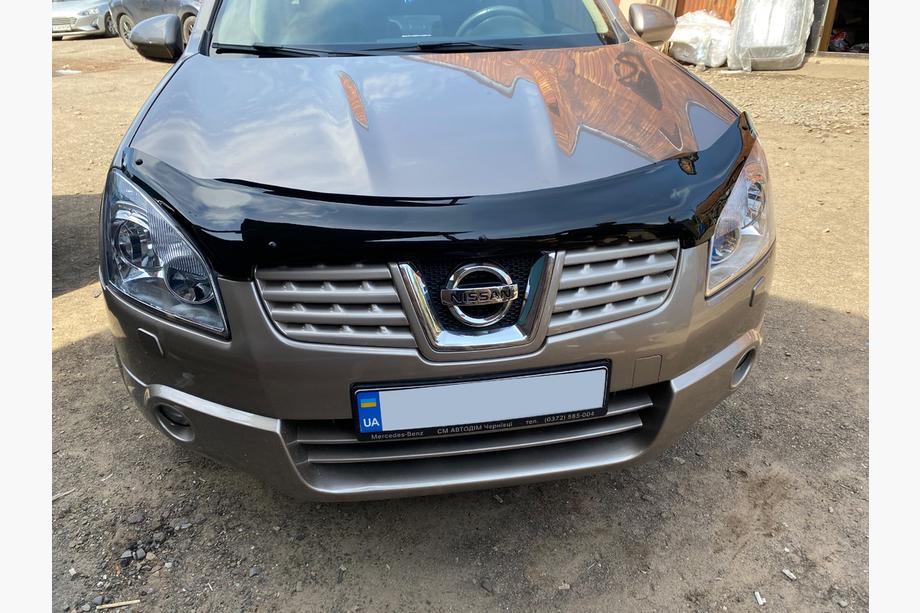 Nissan Qashqai 2007-2010 гг. Дефлектор капота (EuroCap) Image
