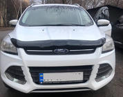 Ford Kuga/Escape 2013-2019 гг. Дефлектор капота 2013-2016 EuroCap фото 2