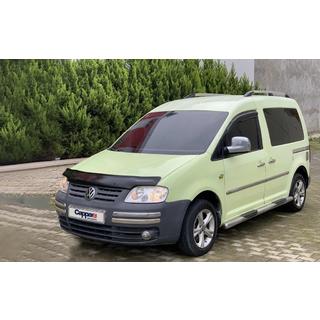 Дефлектор капота (EuroCap) Volkswagen Caddy 2004-2010 гг. фото 4