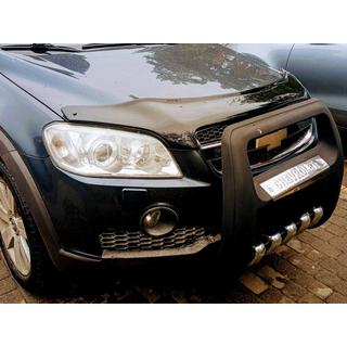 Дефлектор капота 2006-2011 EU (EuroCap) Chevrolet Captiva 2006-2019 гг. фото 4
