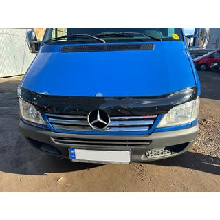Дефлектор капота 2000-2006 (EuroCap) Mercedes Sprinter W901/902/903/904/905 1995–2006 гг. фото 3