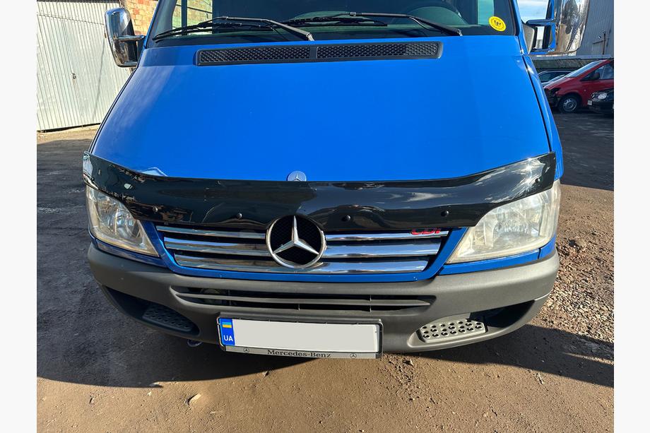 Mercedes Sprinter W901/902/903/904/905 1995–2006 гг. Дефлектор капота 2000-2006 (EuroCap) Фото 3