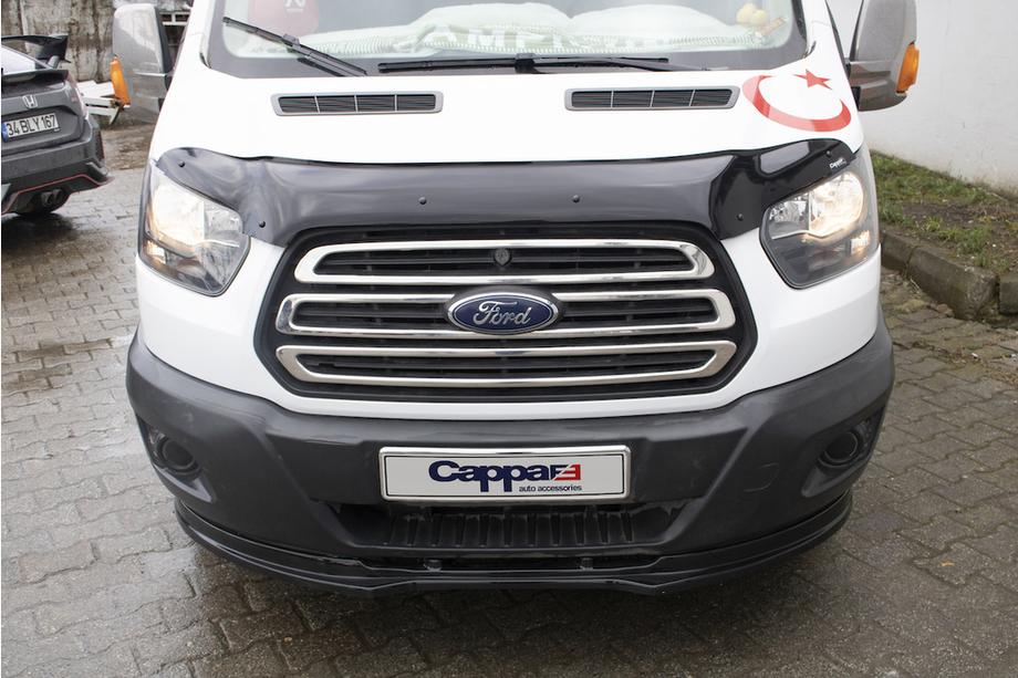 Ford Transit 2014- гг. Дефлектор капота EuroCap (2014-2018) Фото 5