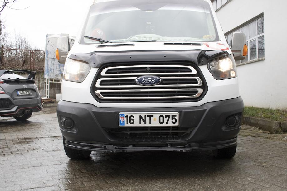 Ford Transit 2014- гг. Дефлектор капота EuroCap (2014-2018) Фото 7