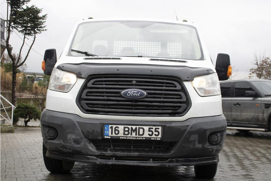 Ford Transit 2014- гг. Дефлектор капота EuroCap (2014-2018) Фото 4