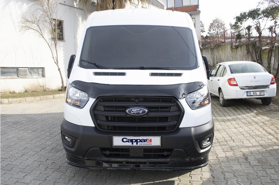 Ford Transit 2014- гг. Дефлектор капота EuroCap (2014-2018) Фото 8