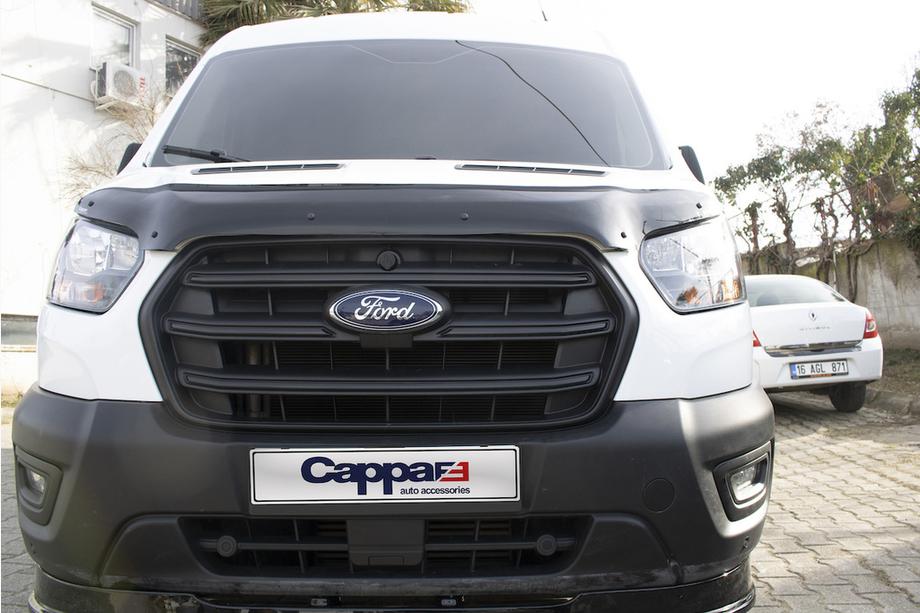 Ford Transit 2014- гг. Дефлектор капота EuroCap (2014-2018) Фото 9