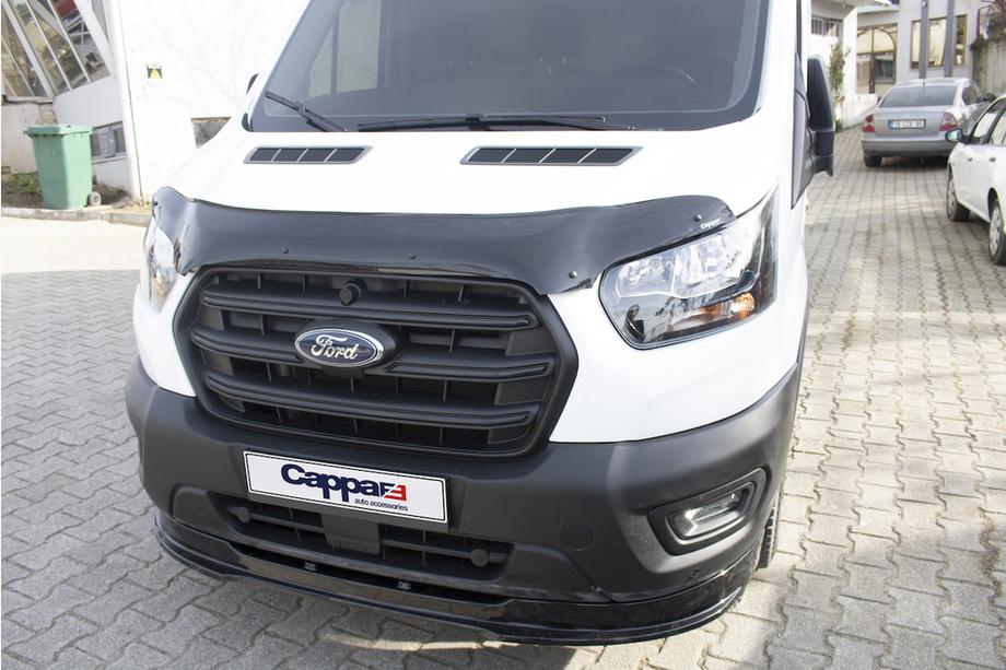 Ford Transit 2014- гг. Дефлектор капота EuroCap (2014-2018) Фото 11