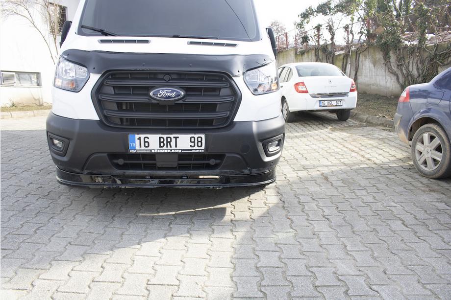 Ford Transit 2014- гг. Дефлектор капота EuroCap (2014-2018) Фото 13