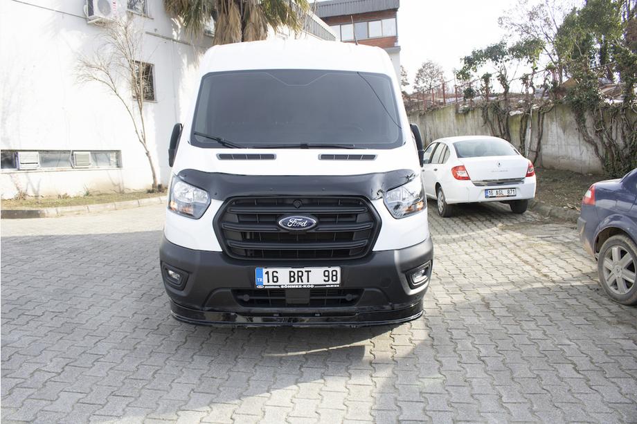 Ford Transit 2014- гг. Дефлектор капота EuroCap (2014-2018) Фото 15