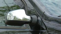 Renault Duster 2008–2017 гг. Хром Накладки на Зеркала ВЕРХНИЕ Вариант 2 (2шт) фото 1