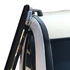 Peugeot Partner Tepee 2008-2018 гг. Боковые пороги Omsa Black (2 шт., алюминий) фото 1