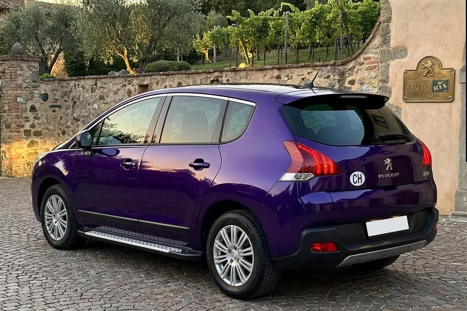 Peugeot 3008 2008-2016 гг. Боковые пороги Allmond Grey (2 шт., алюминий) 2008-2014 Image