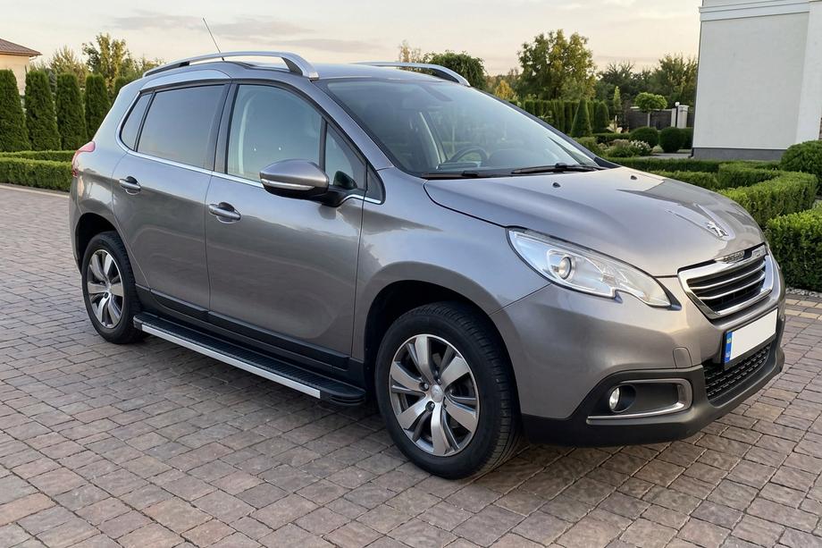 Peugeot 3008 2008-2016 гг. Боковые Подножки Maya V1 (2 шт., Алюминий) 2008-2014 Image
