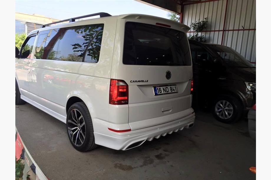 Volkswagen T6 2015-2024 гг. Спойлер Meliset (под покраску) Фото 1