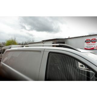 Рейлинги ELITE Хром (Пластиковая Ножка) Mercedes Vito/V-class W447 2014- гг. фото 2