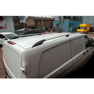 Рейлинги ELITE Хром (Пластиковая Ножка) Mercedes Vito/V-class W447 2014- гг. фото 3