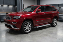 Jeep Grand Cherokee WK2 2010-2021 гг. Боковые Подножки Maya V2 (2 шт., Алюминий) фото 1