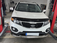 Kia Sorento II XM 2009-2014 гг. Передняя нижняя защита нержавейка фото 2