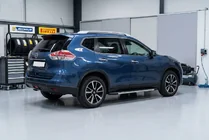 Nissan X-trail T32/Rogue 2014-2021 гг. Боковые Подножки Duru (2 шт., Алюминий) фото 1