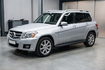 Mercedes GLK class X204 2008-2015 гг. Боковые пороги Bosphorus Black (2 шт., алюминий) фото 2