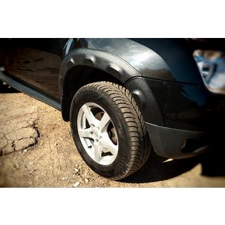 Расширители арок с выступами (8 шт, пластиковые) Dacia Duster 2008-2018 гг. фото 4